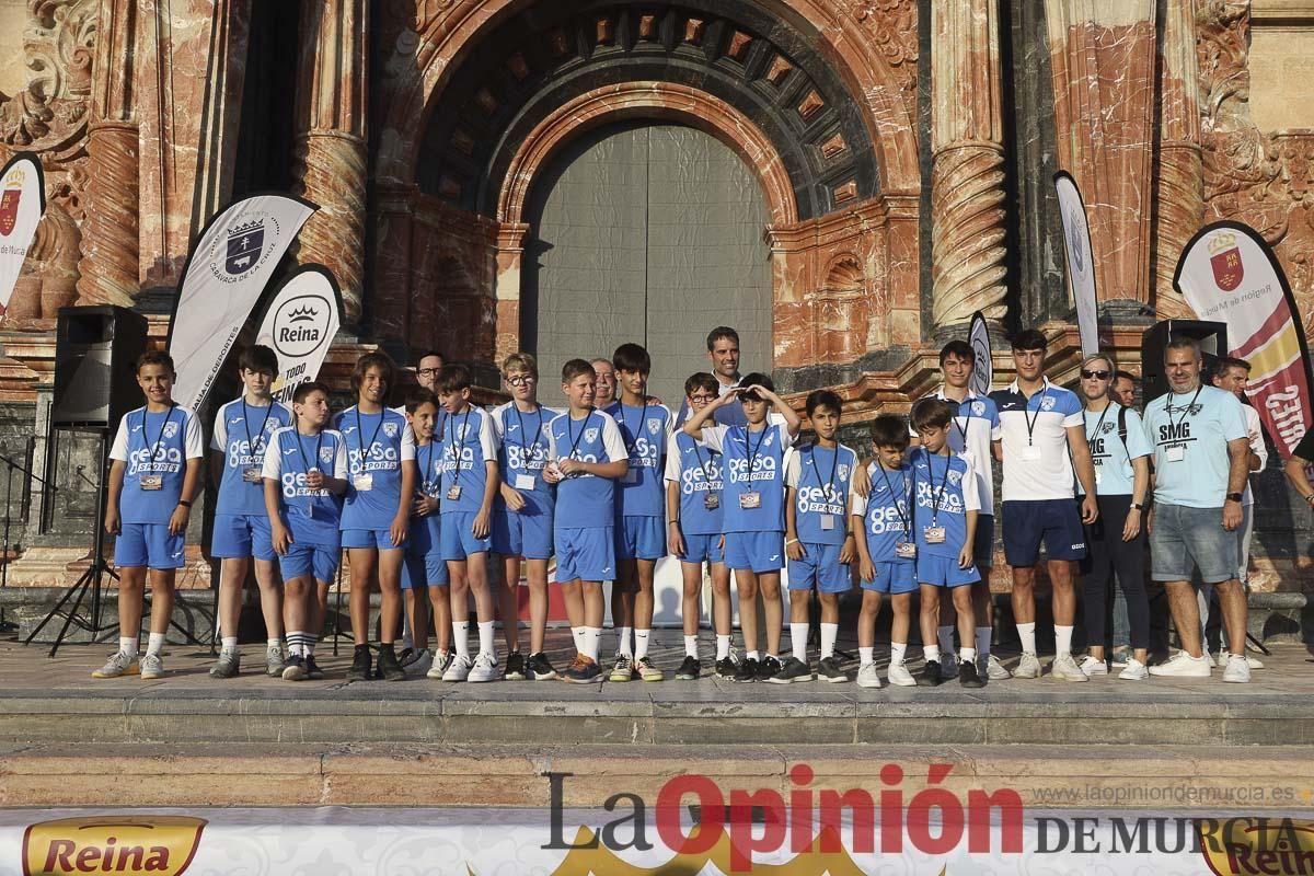Recepción de la Tomir Cup en Caravaca