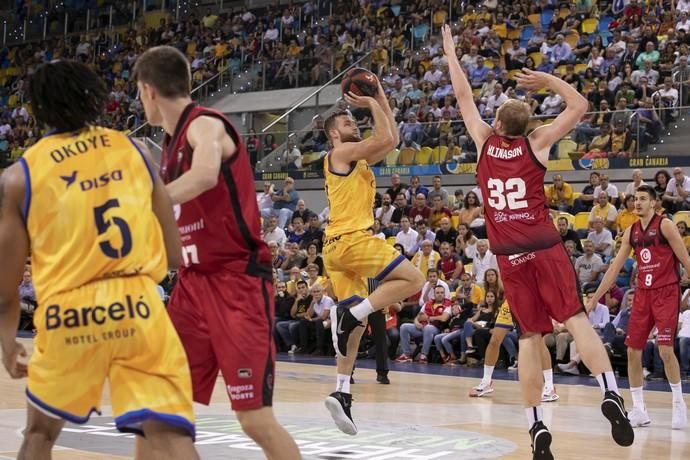 26.09.19. Las Palmas de Gran Canaria. Baloncesto ACB Liga Endesa 2019/20. Herbalife Gran Canaria - Casademont Zaragoza. Gran Canaria Arena. Foto Quique Curbelo  | 26/09/2019 | Fotógrafo: Quique Curbelo