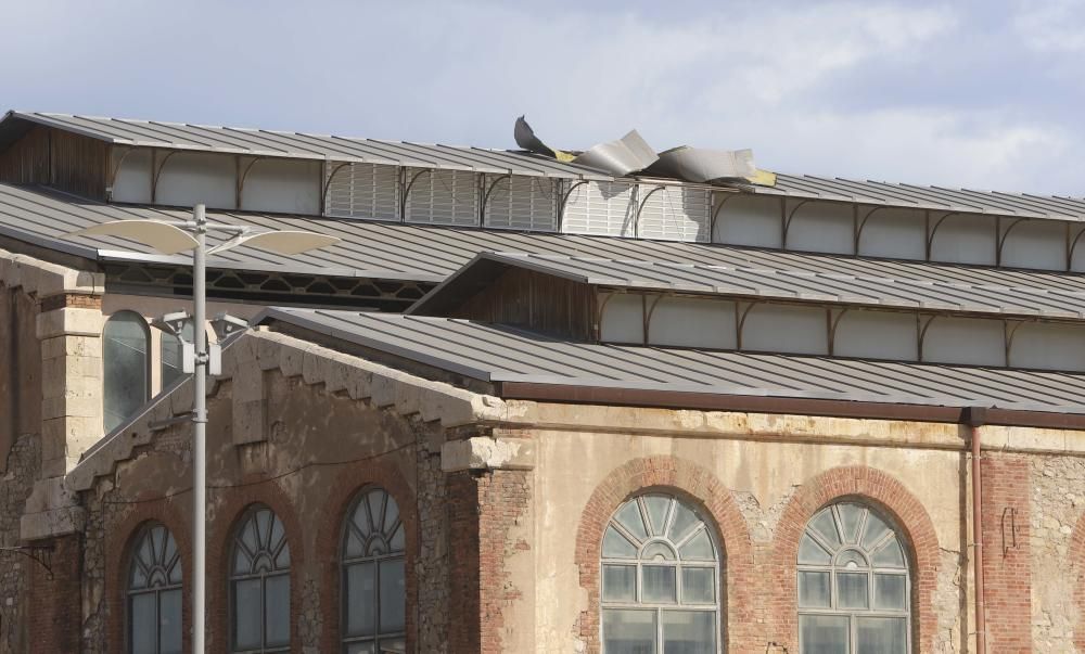 Daños en el patrimonio por el viento