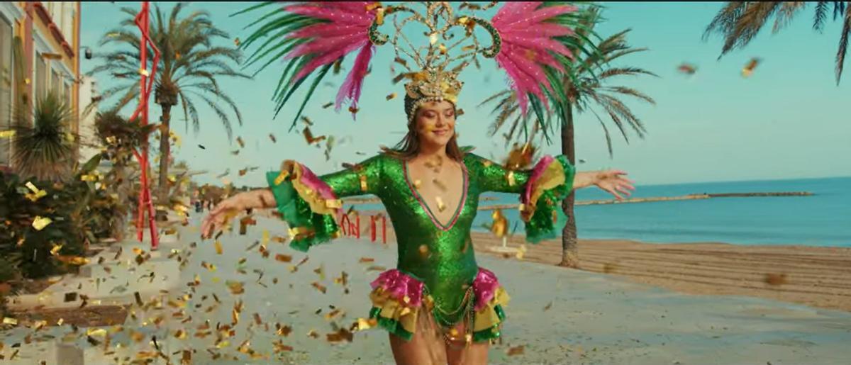 Captura del vídeo promocional del Carnaval.