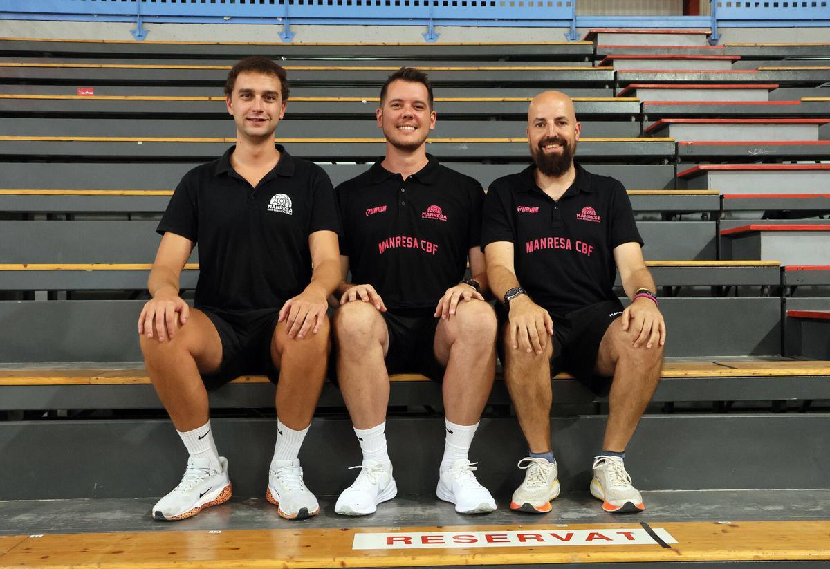 Totes les fotos del primer entrenament del Manresa CBF al Congost
