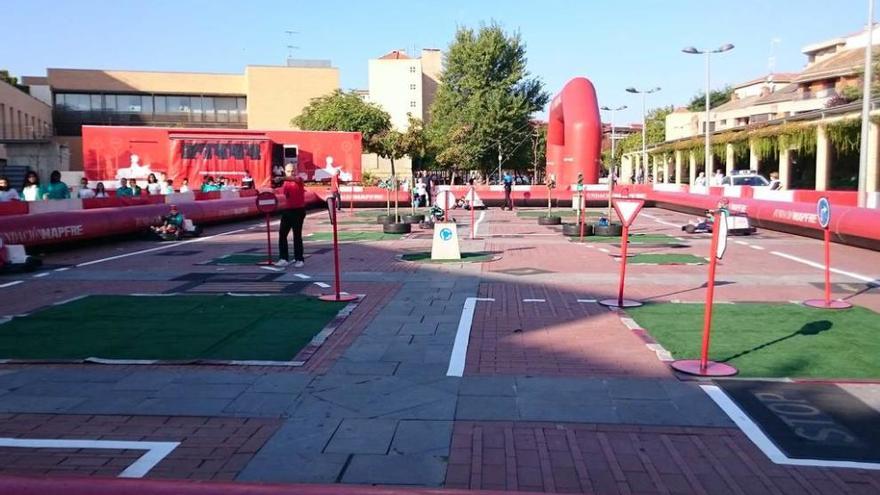 Evento de seguridad vial de Mapfre.