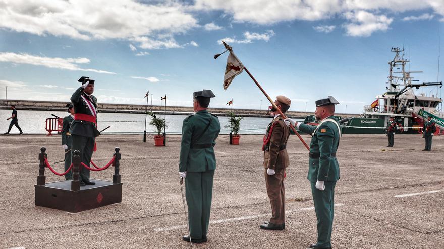 Acto de celebración del 179 aniversario de la fundación de la Guardia Civil