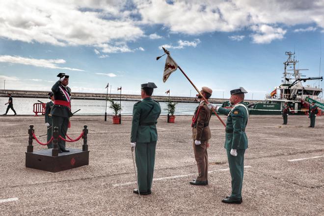 Acto de celebración del 179 aniversario de la fundación de la Guardia Civil