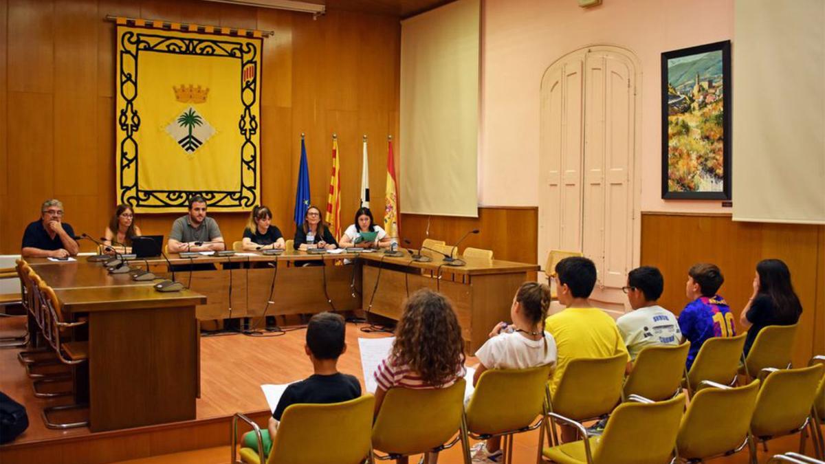 Trobada del Consell d’Infants amb representants polítics | AJ. DE SÚRIA