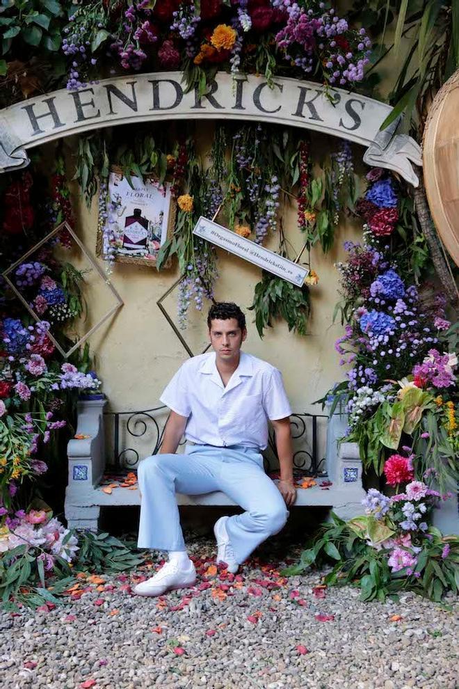 Eduardo Casanova en el evento de verano de Hendrick’s