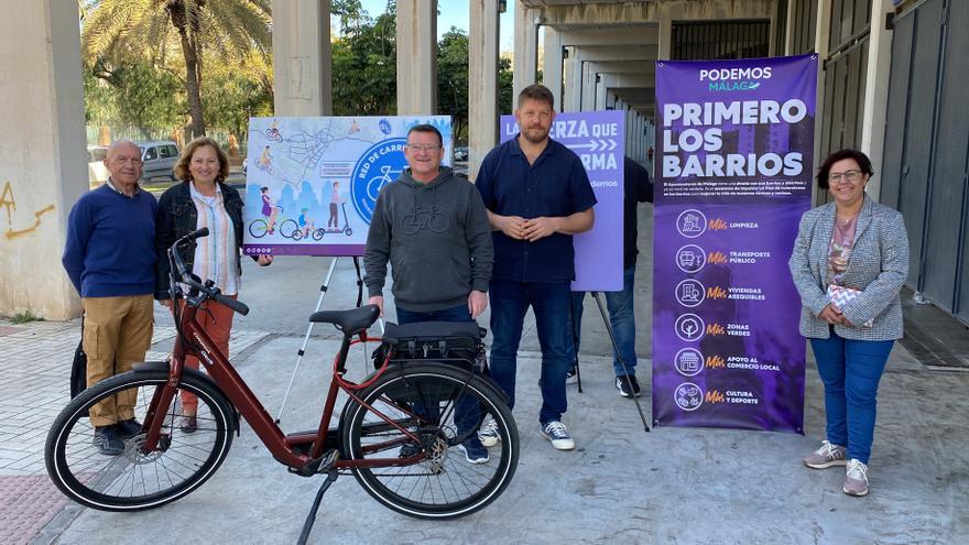 Podemos reclama una red de carril bici integral y conectada