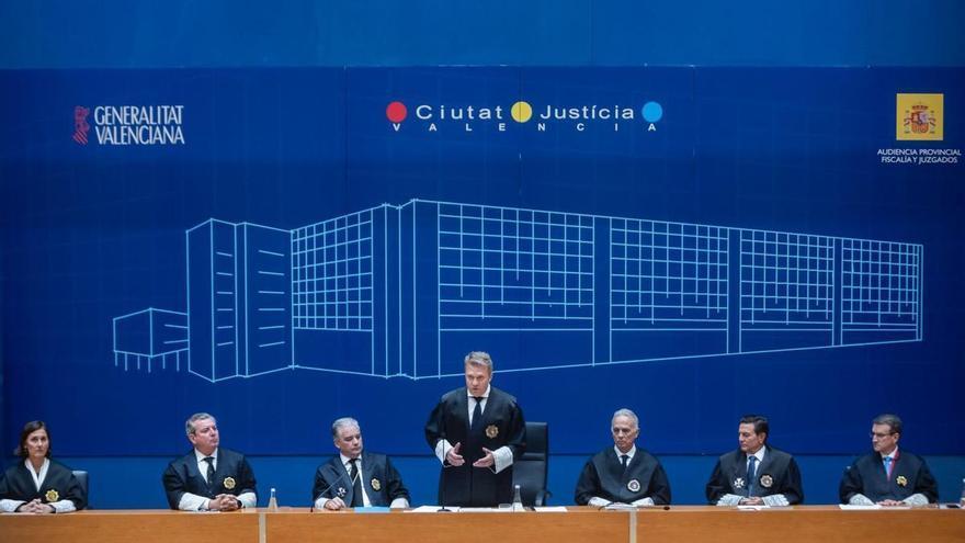 Apertura del Año Judicial en la Ciudad de la Justicia de València