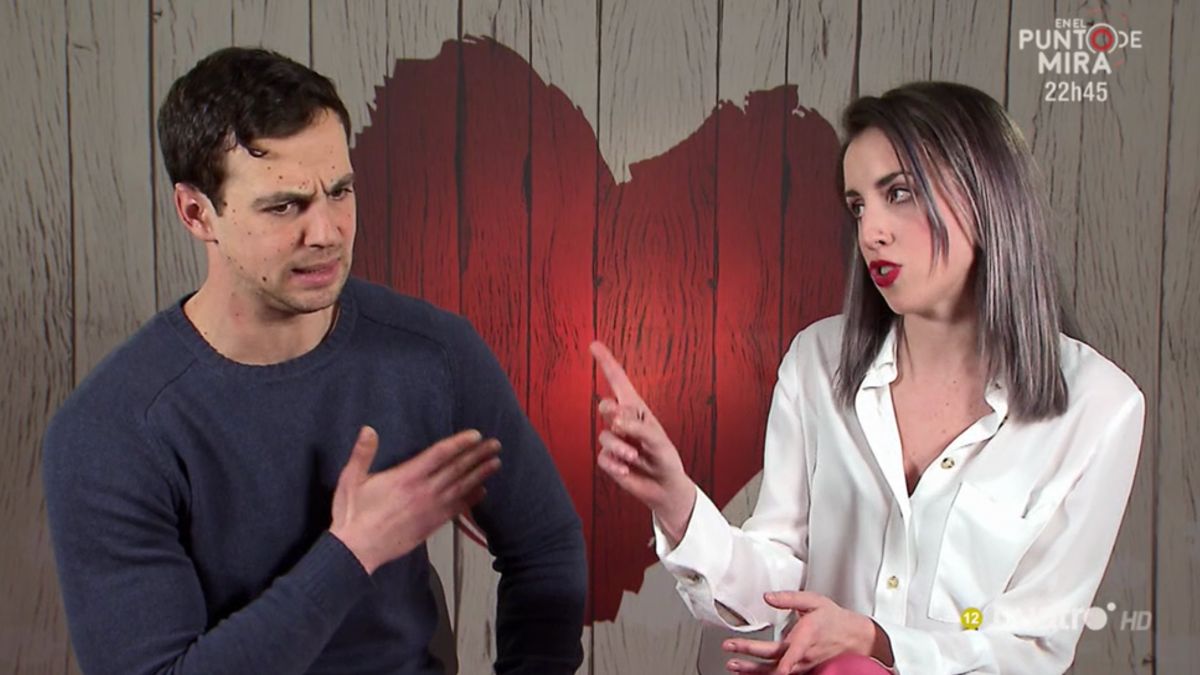 Alberto y Patricia en 'First Dates'