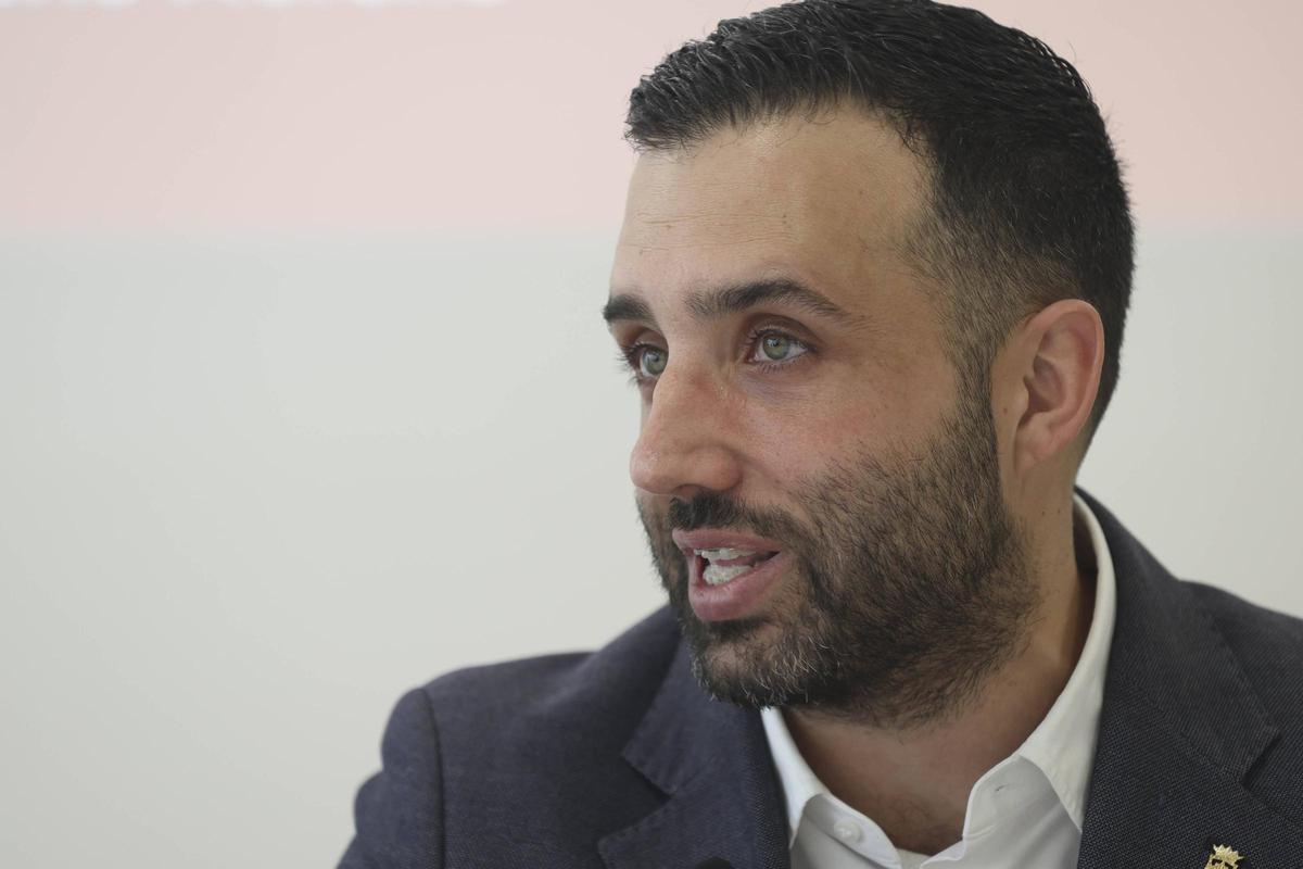 El alcalde, en su intervención.