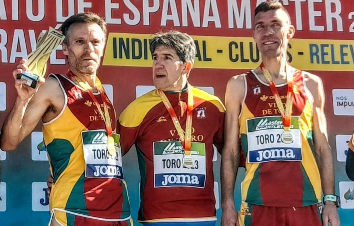 La cuarta medalla de oro para los veteranos del club zamorano. | LOZ
