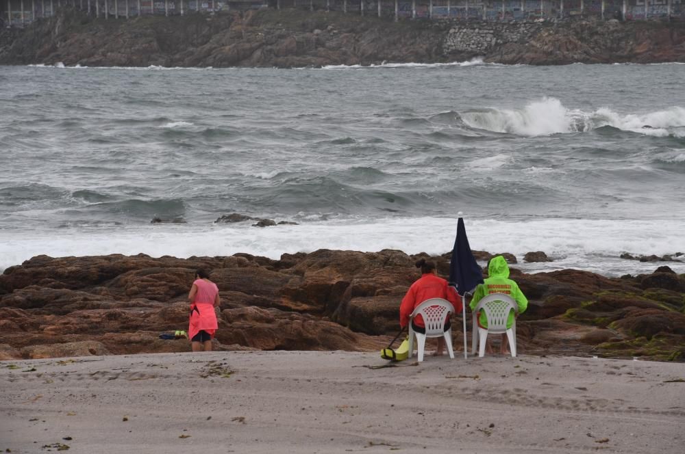 Junio se despide con tiempo inestable en A Coruña