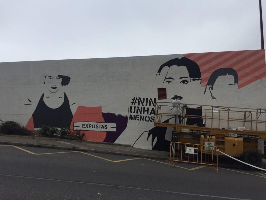 Nuevo mural en O Berbés