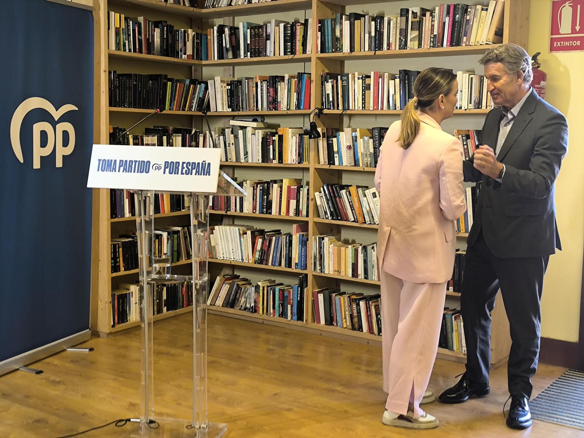 La visita de Nuñez Feijóo a Formentera, en imágenes