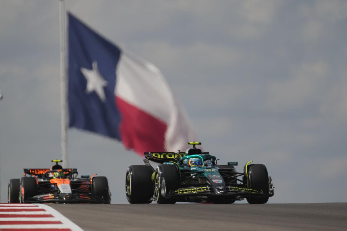 Fernando Alonso, durante los libres