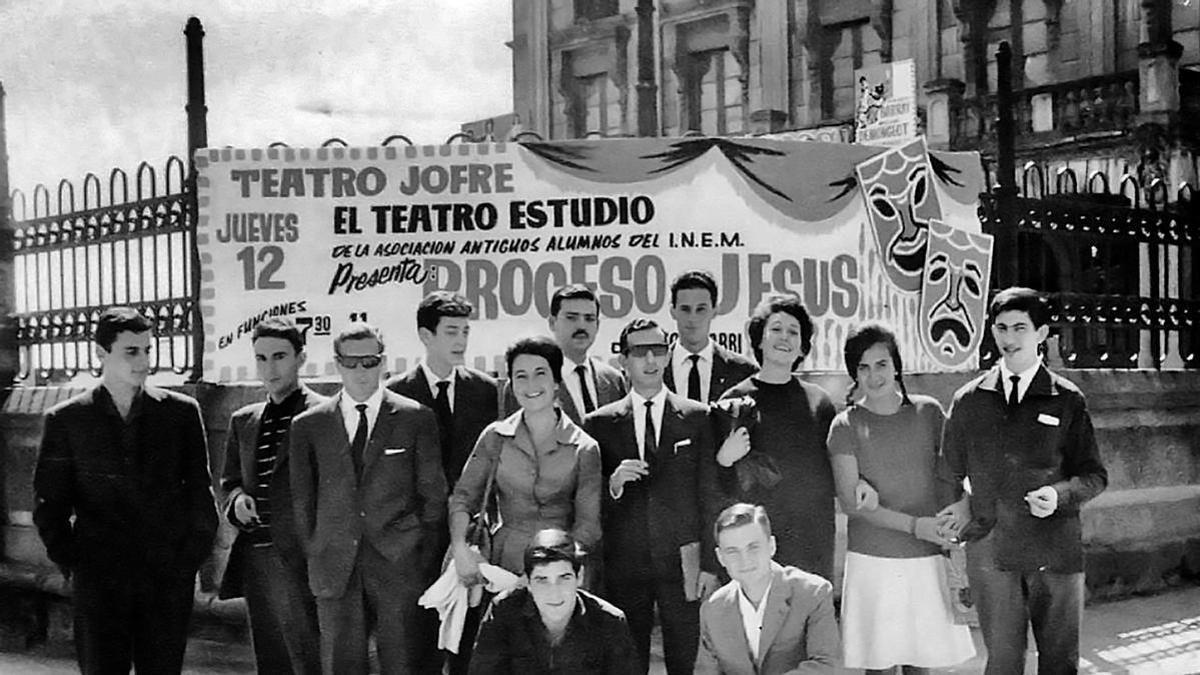 Os membros do Teatro Estudio (1964).