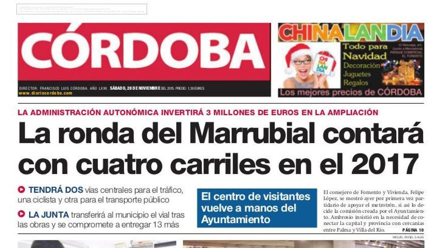 La portada de CÓRDOBA