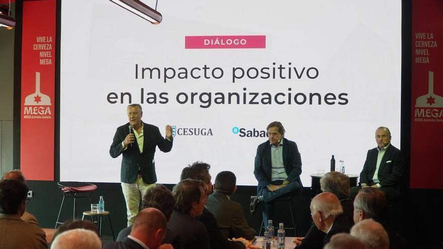 Ignacio Rivera (Estrella Galicia) y Pablo Junceda (Sabadell Gallego) reivindican una Galicia que crezca «pensando a lo grande»
