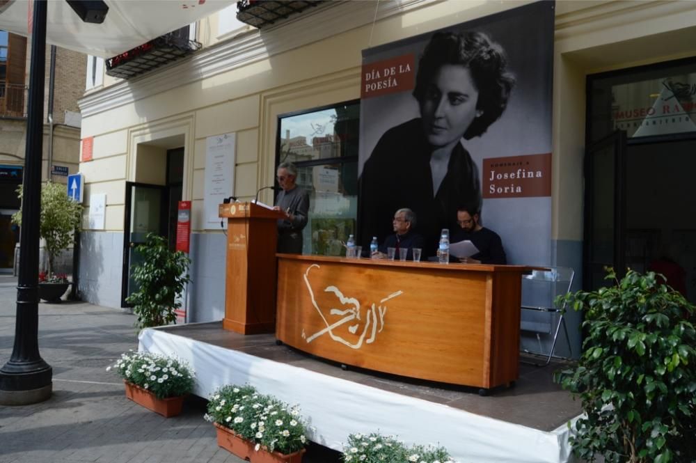 Así se ha celebrado el Día de la Poesía en Murcia