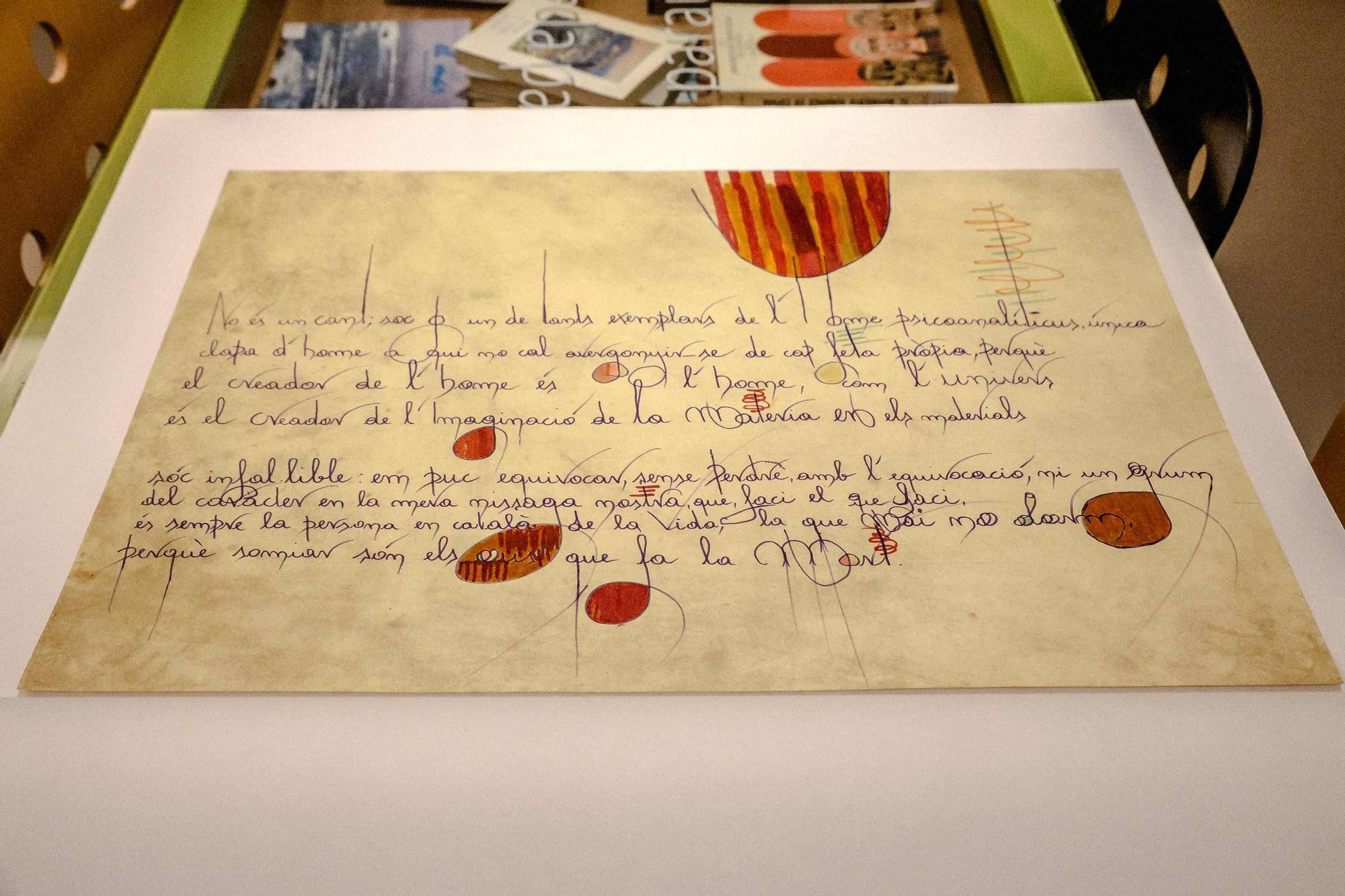 Los tesoros del archivo de la Fundació Mallorca Literària