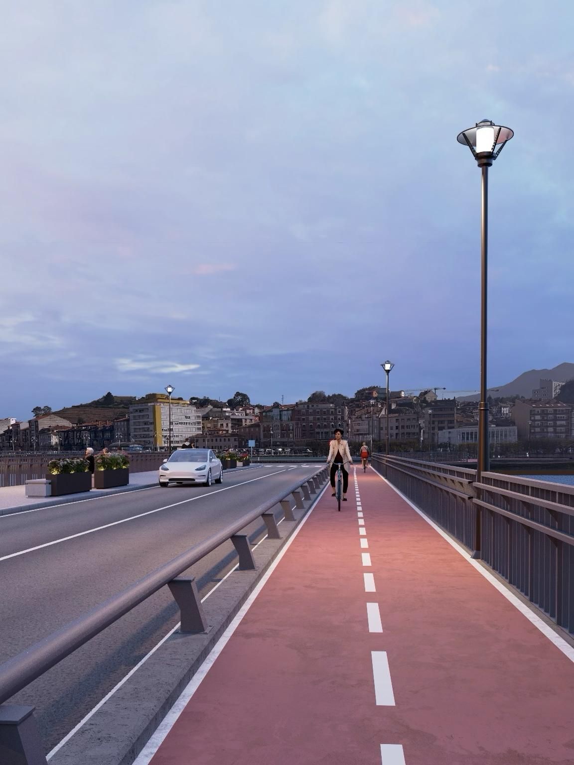 Infografías del puente de Ribadesella