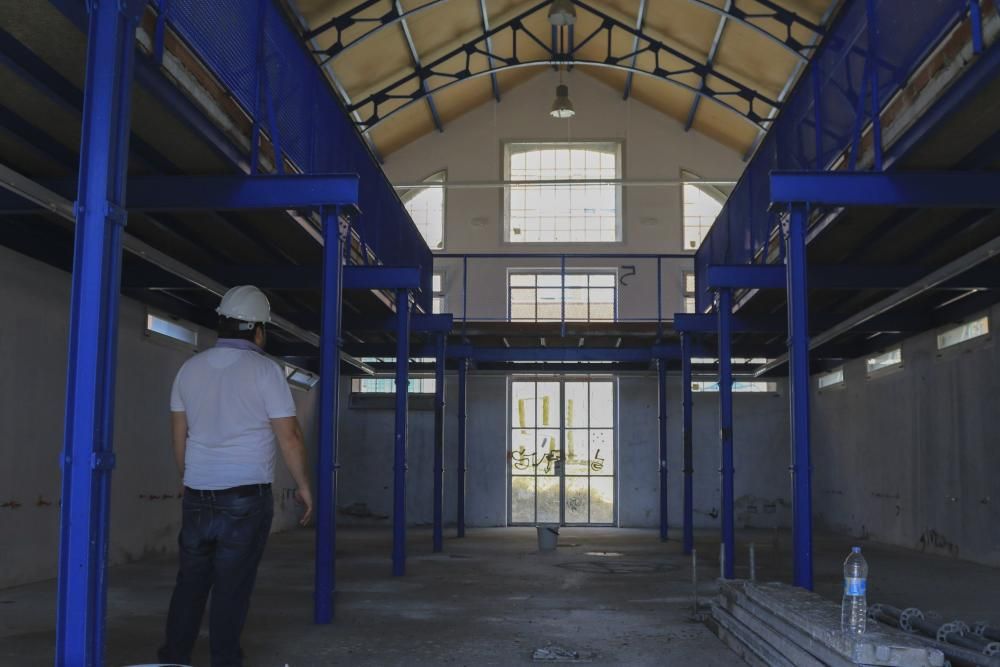 Así es el interior del antiguo matadero de Zamora