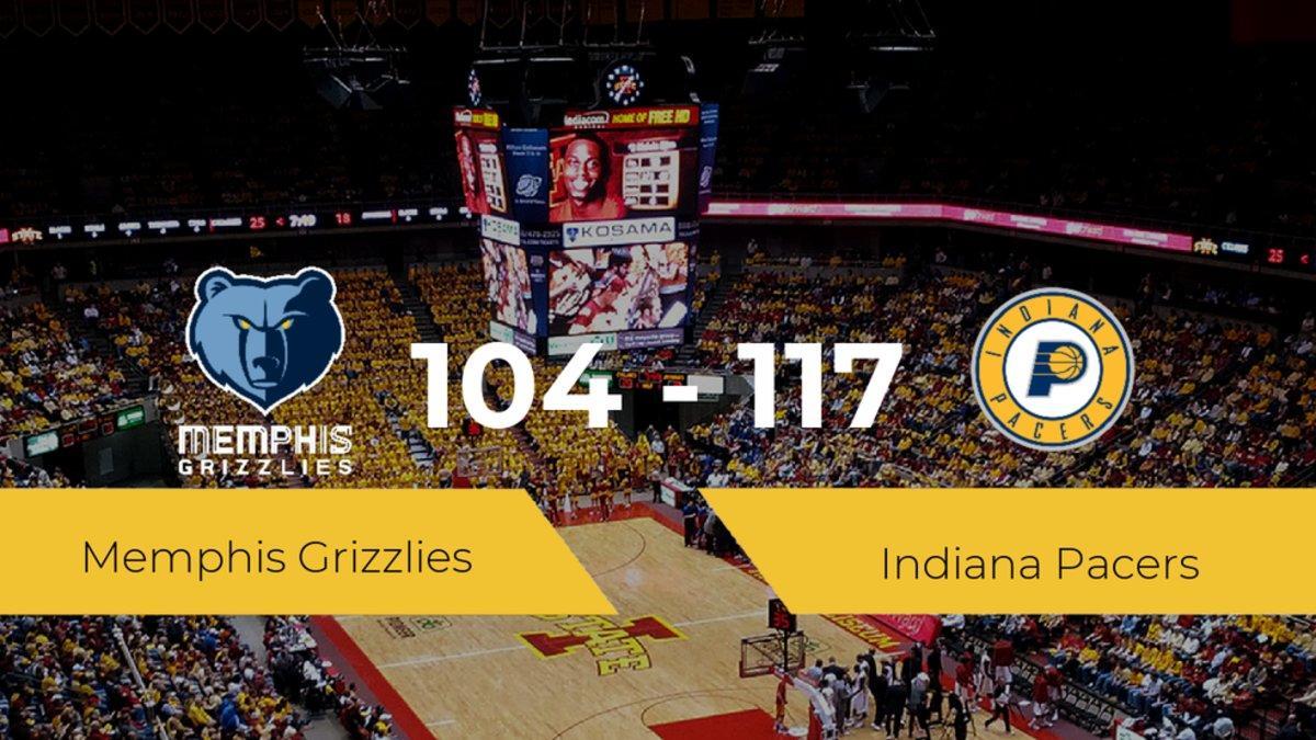 Indiana Pacers vence a Memphis Grizzlies (104-117)