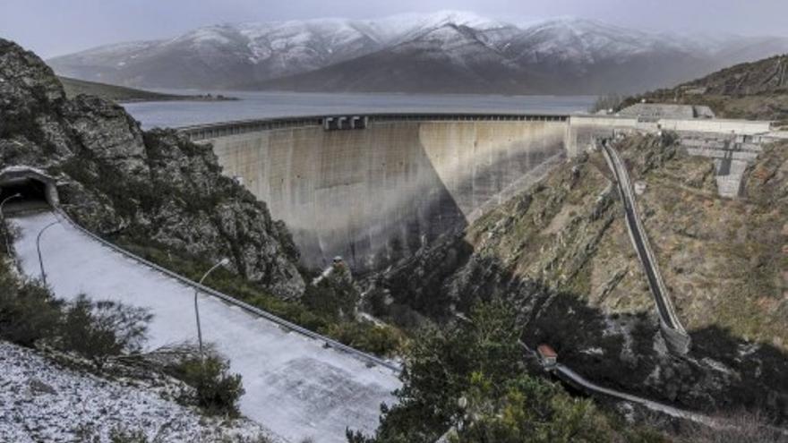 La montaña de Ourense se congela