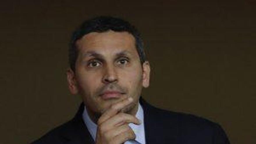 El president, Khaldoon al Mubarak