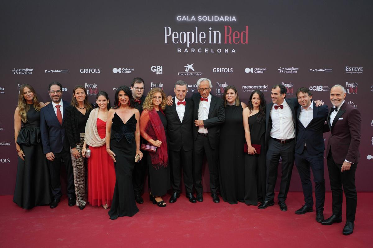 BARCELONA 12/05/2025 Icult. Photocall de la 15ª Gala Solidaria People in Red Barcelona. FOTO de ZOWY VOETEN
