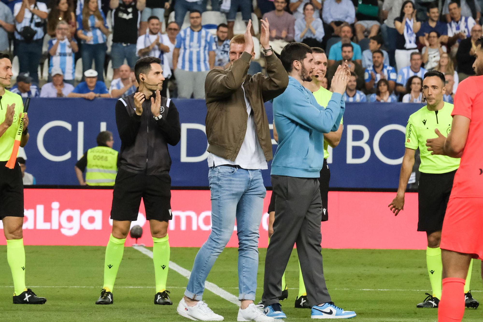 El Málaga CF - FC Andorra, en imágenes