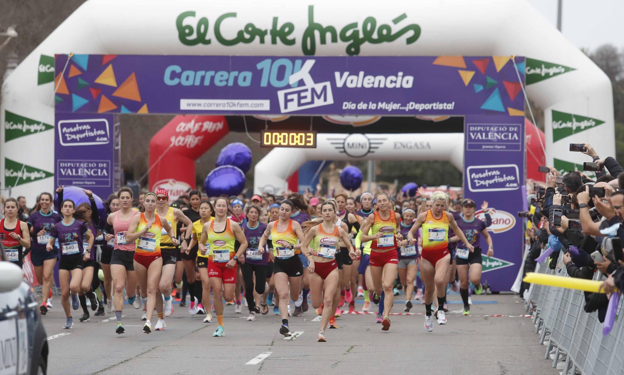 Búscate en la 10 k del Día de la Mujer