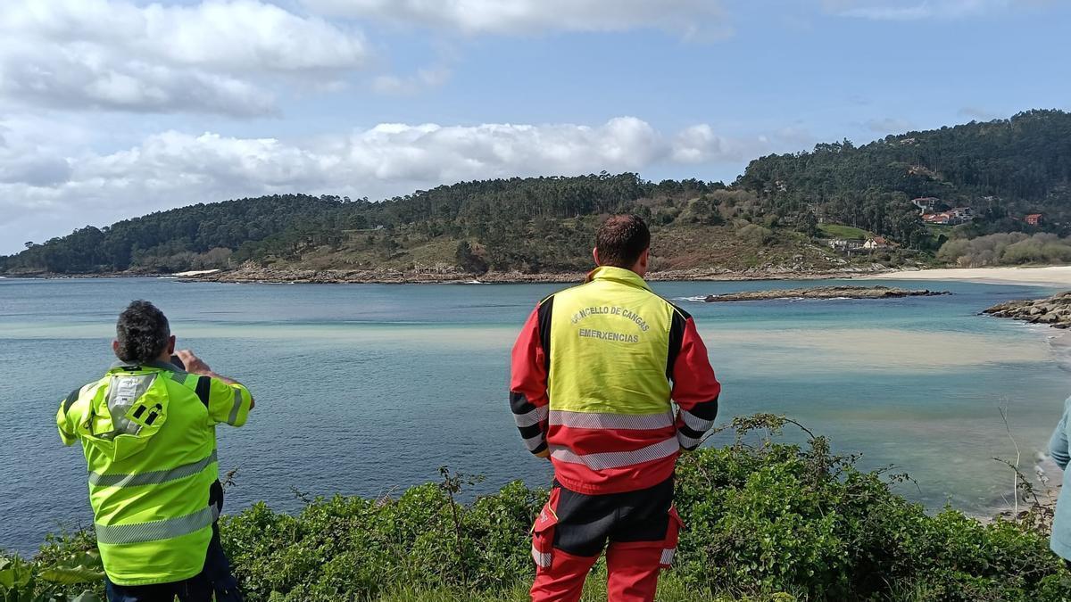 Nuevo episodio de vertidos en Santa Marta (Cangas)