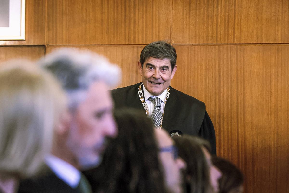 Imágenes de la toma de posesión del nuevo fiscal superior de Baleares, Adrián Salazar