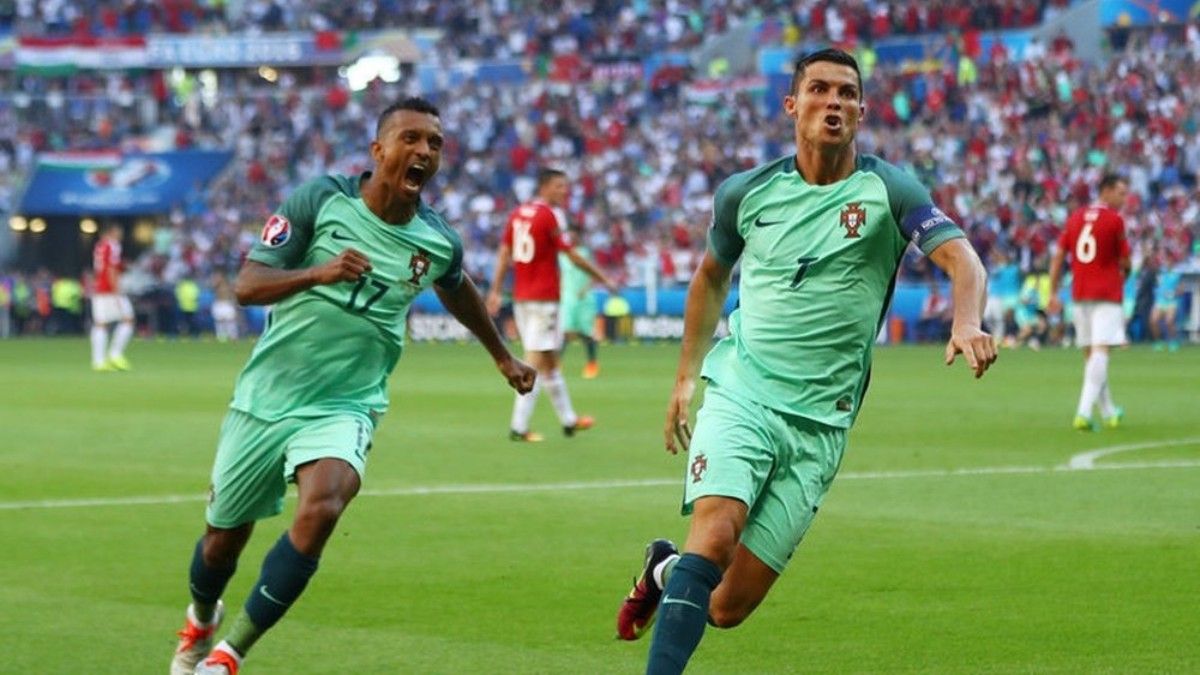 Cristiano y Nani, en una foto de archivo con la selección lusa | EFE