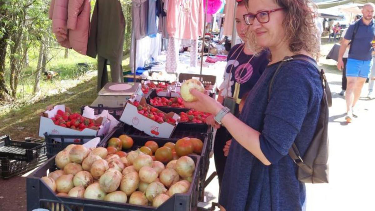 Productos de la huerta en la feria| Ch. S.