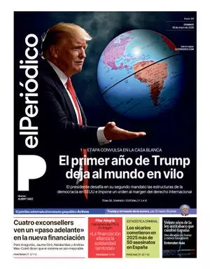 La portada de EL PERIÓDICO del 18 de enero de 2026