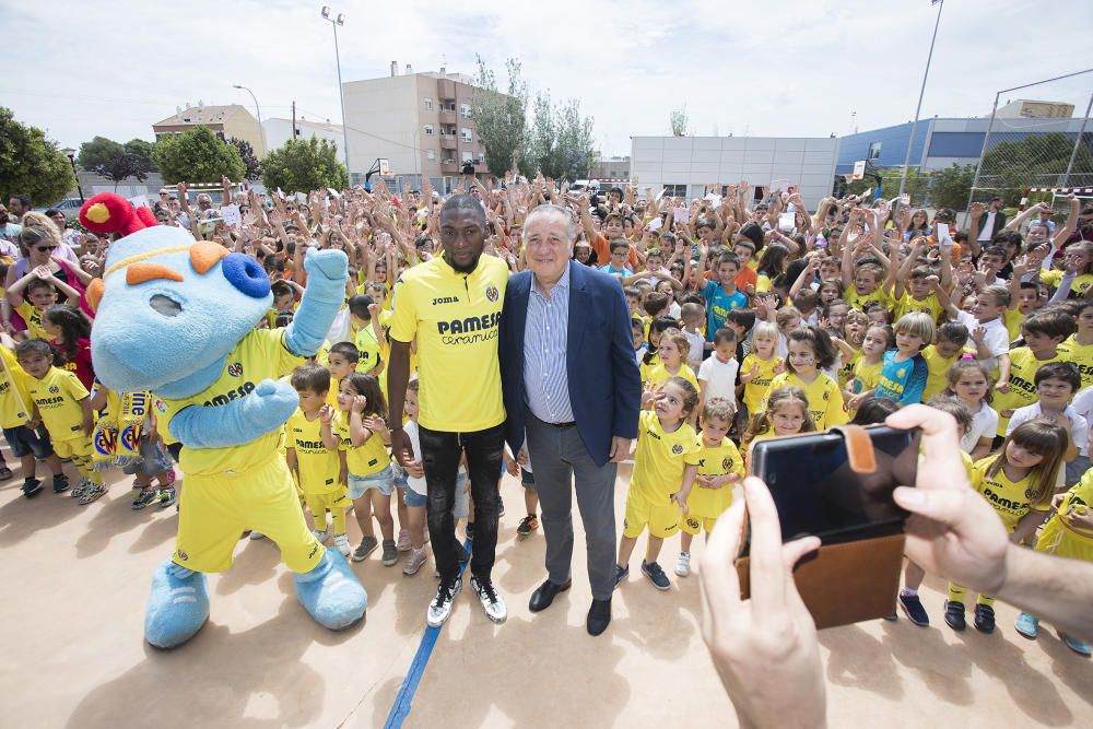 Presentación de Toko Ekambi en el Villarreal CF