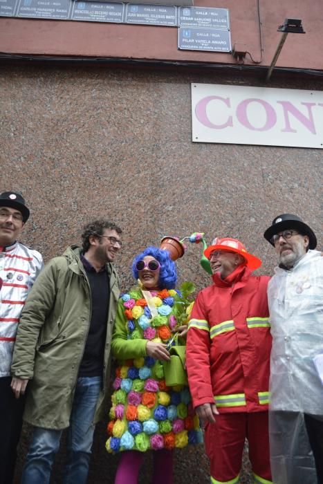 Nito, Canzobre, César Sanjosé y Palau son homenajeados como cada año con sus respectivas ofrendas.