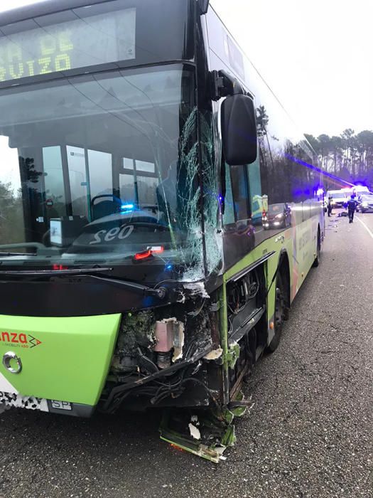 El accidente ocurrió a primera hora de la mañana