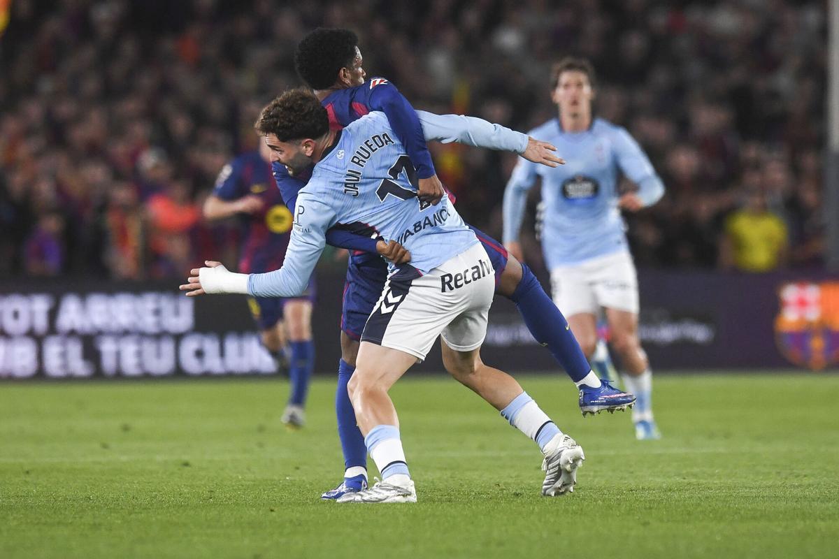 El Barcelona-Celta, en imágenes