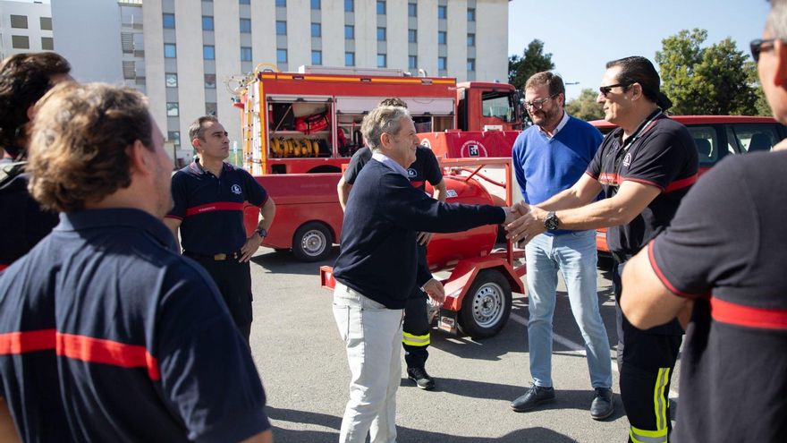 Córdoba desplaza 37 bomberos de la capital y la provincia para ayudar a los afectados por la DANA