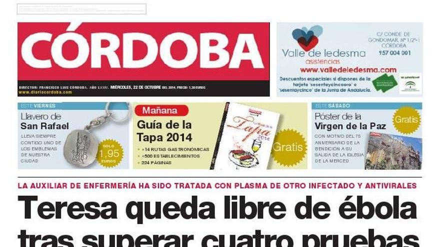 La portada de CÓRDOBA