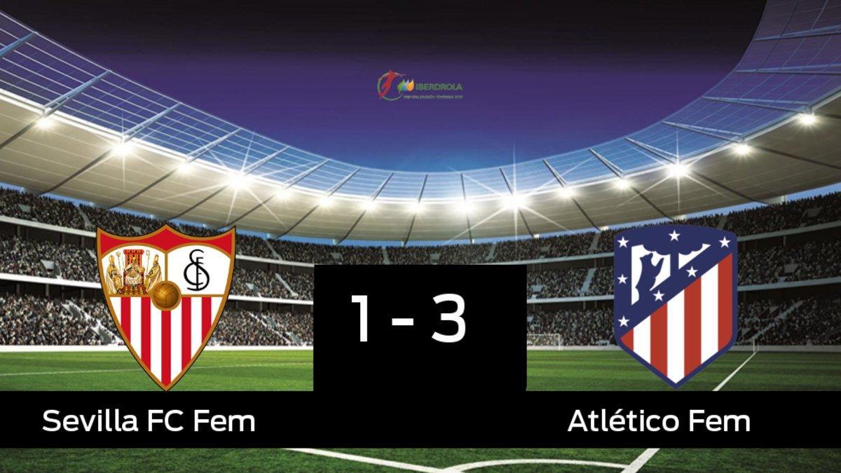 El Sevilla cae frente al Atlético de Madrid Femenino (1-3)