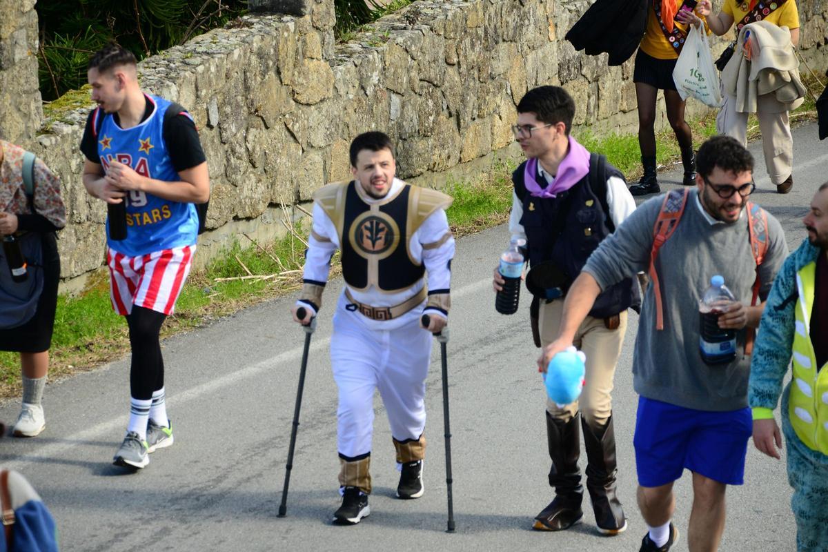 A primeira xornada do tradicional Entroido do Hío en imaxes (II)