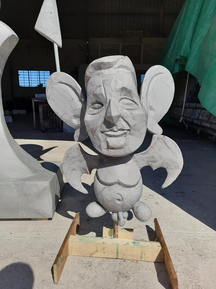 Asi se hizo el ninot de la consellera Barceló para las Fallas 2021