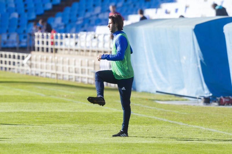 Entrenamiento de puertas abiertas del Real Zaragoza