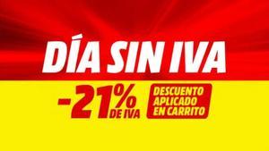 Aprovecha el día sin IVA de Media Markt