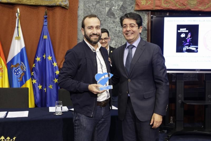 Entrega del Premio Solidaridad 2019 de Sinpromi