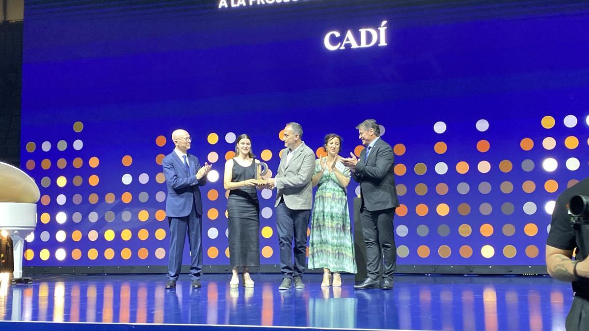 CooperativaCadíは、X Catalunya International Award for Business Projectionを受け取ります